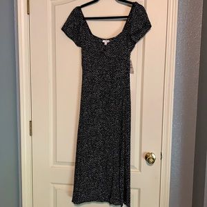 Leith Slit Midi Dress